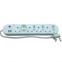 4 x 15a 4 x 5a 2 x USB Multiplug & Cord