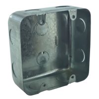 4x4 Galvanised Wall Box
